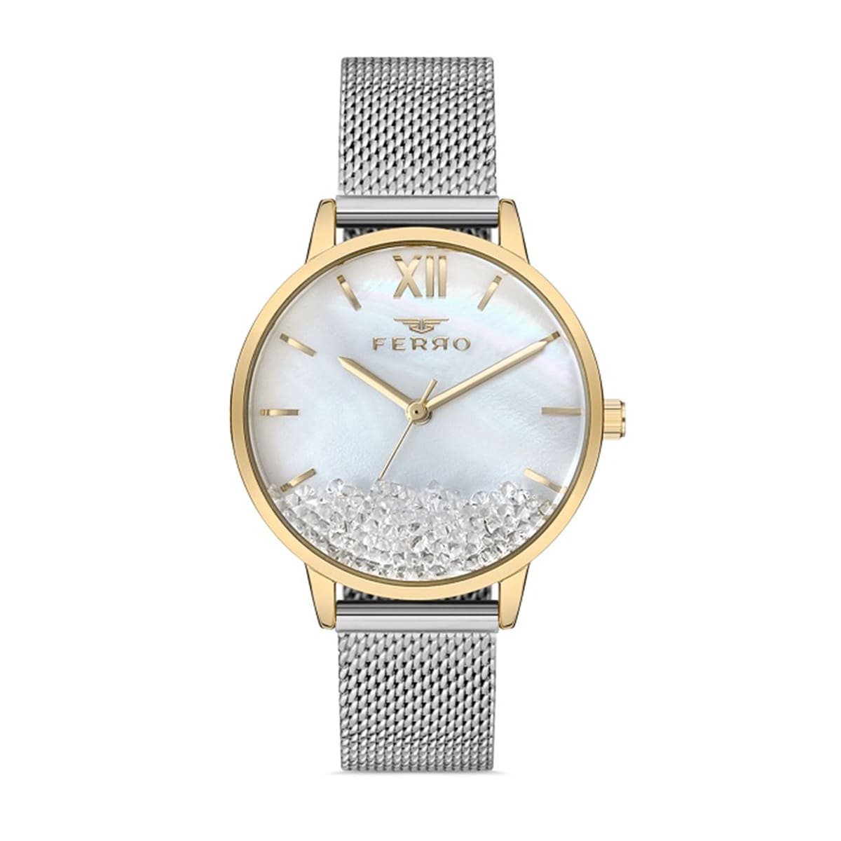 MONTRE FERRO FEMME ACIER